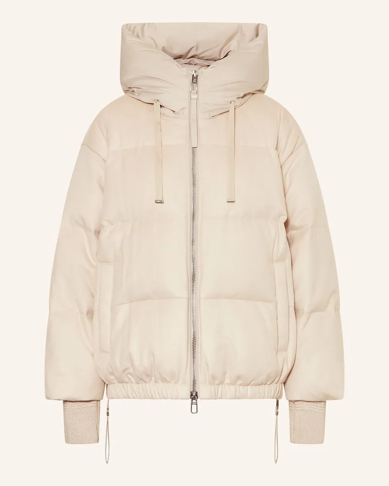 DUNO Daunenjacke Heka weiss Creme