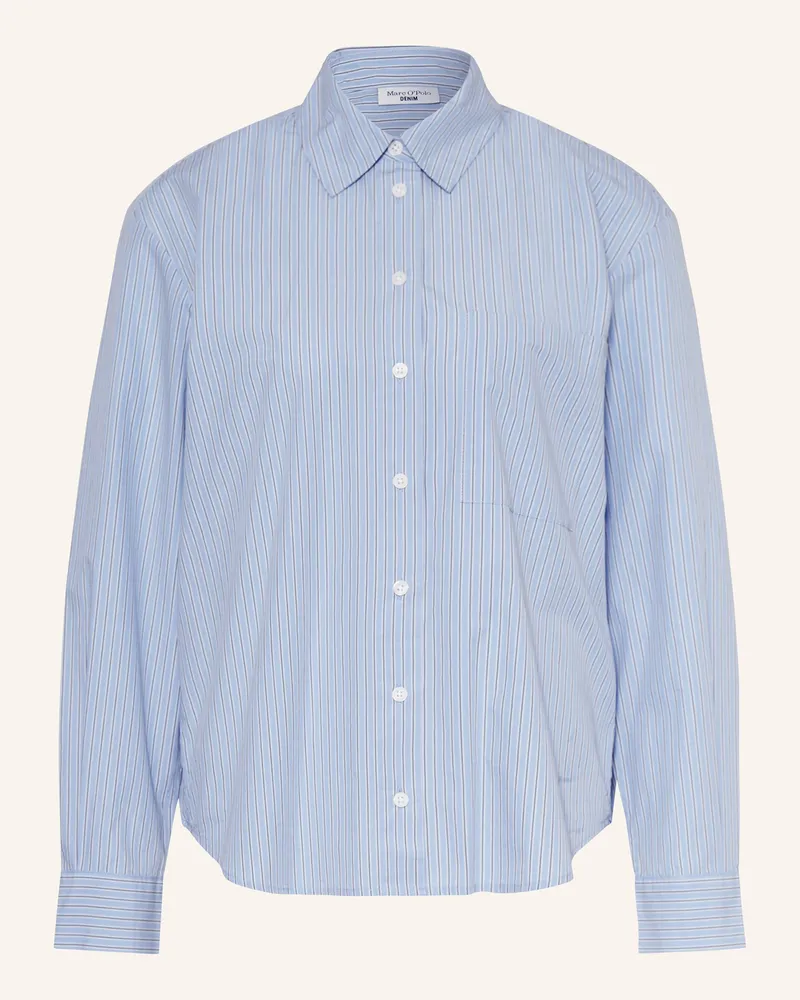 Marc O'Polo Hemdbluse Hellblau