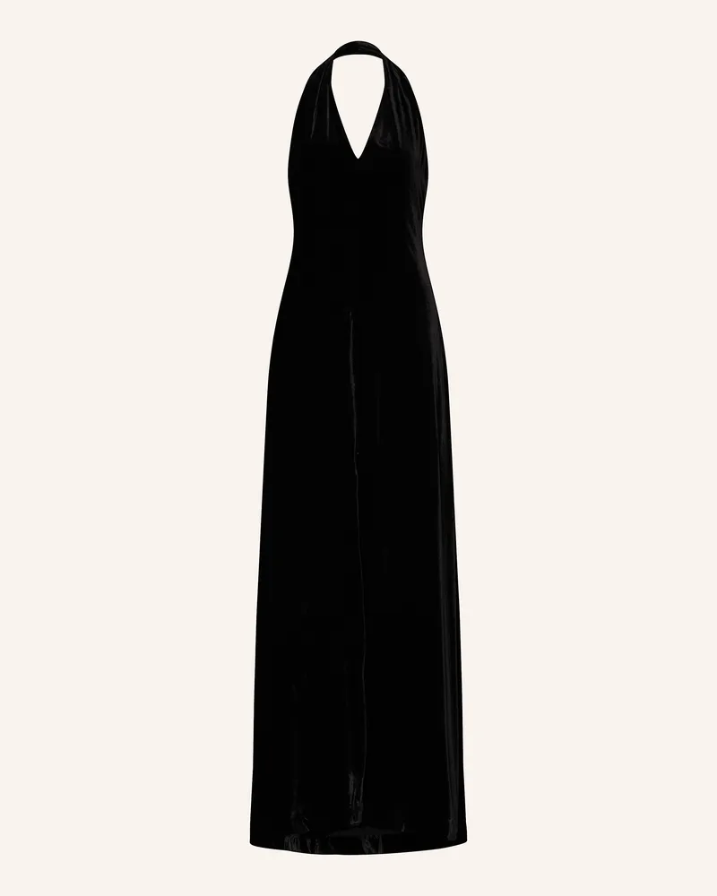 IVY & OAK Samtkleid NESTA ROSE Schwarz