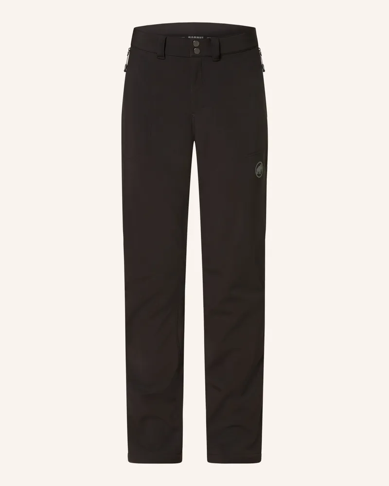 Mammut Softshell-Hose Runbold Winter So schwarz Schwarz