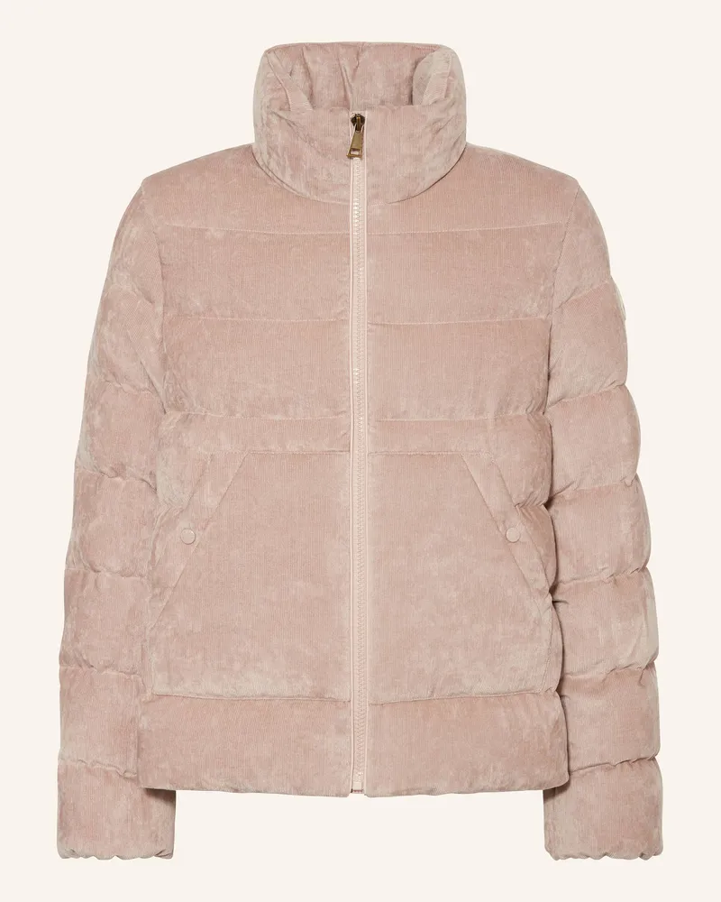 Moncler Daunenjacke Marth Aus Cord rosa Rosé
