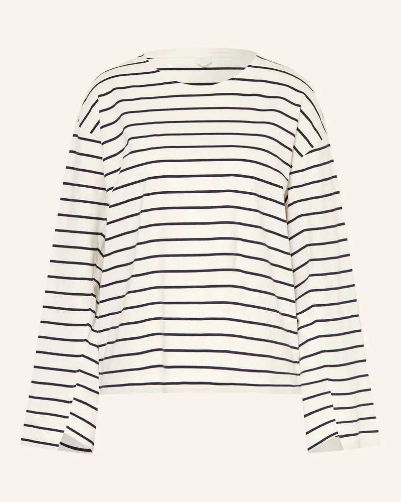 Arket Longsleeve blau Ecru