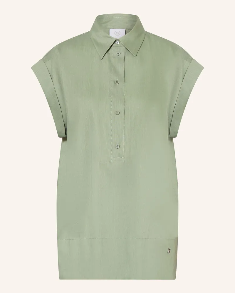 Bogner Blusenshirt ROSALIE mit Leinen Hellgrün