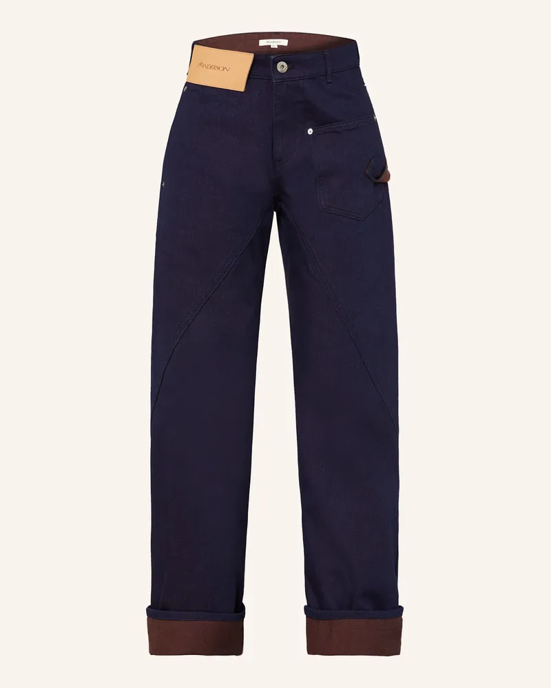 J.W.Anderson Straight Jeans blau 807