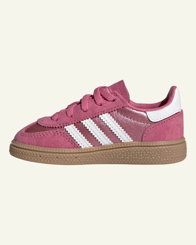 adidas Handball Spezial Schuh, Komfortverschluss, Elastische Schnürsenkel pink Rosa