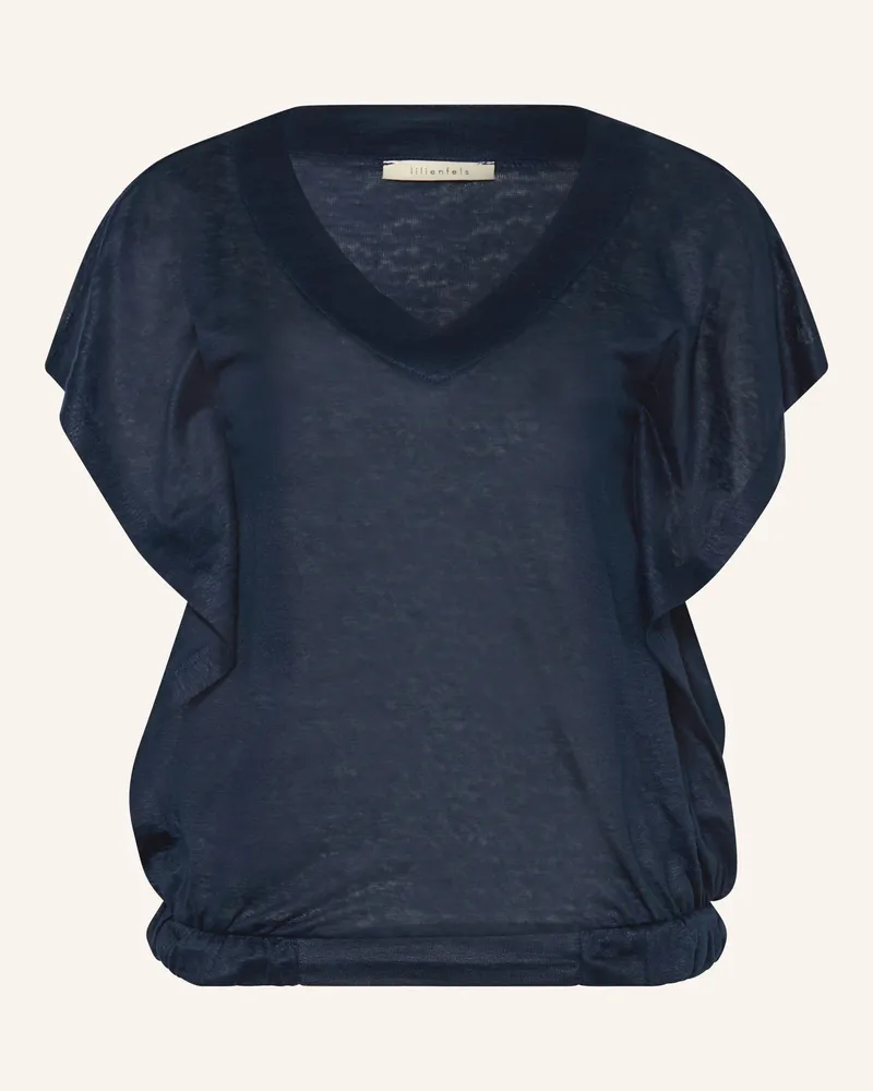 lilienfels T-Shirt Aus Leinen blau Dunkelblau
