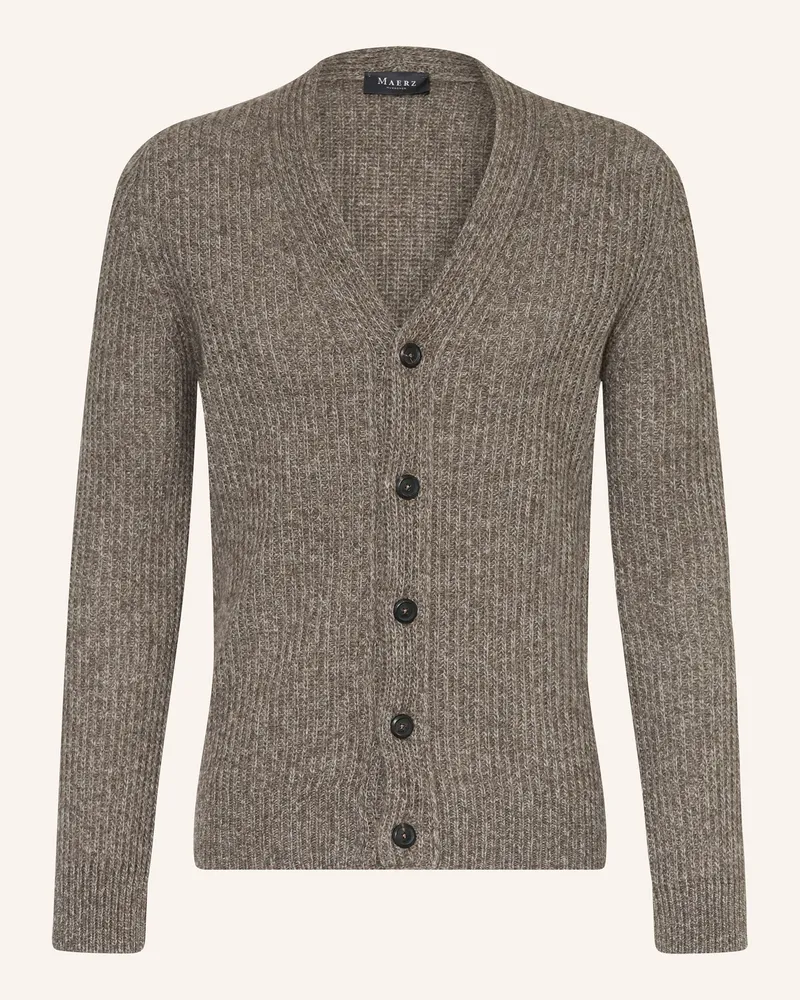 Maerz Strickjacke braun Taupe