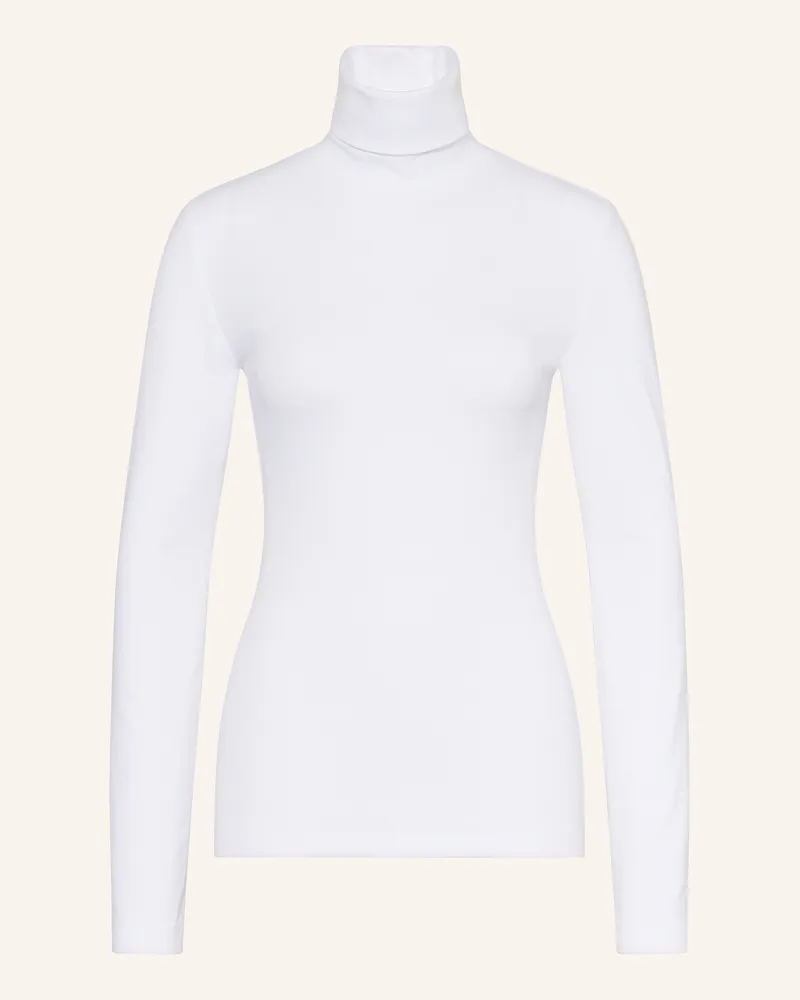 Darling Harbour Rollkragenshirt Weiss