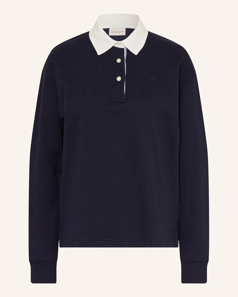 Gant Rugbyshirt blau Dunkelblau