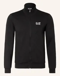 EA7 Sweatjacke Schwarz