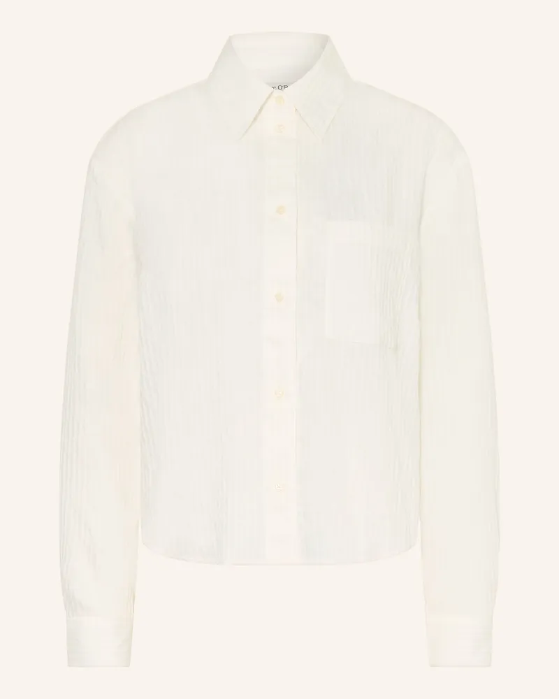 Marc O'Polo Hemdbluse weiss Ecru