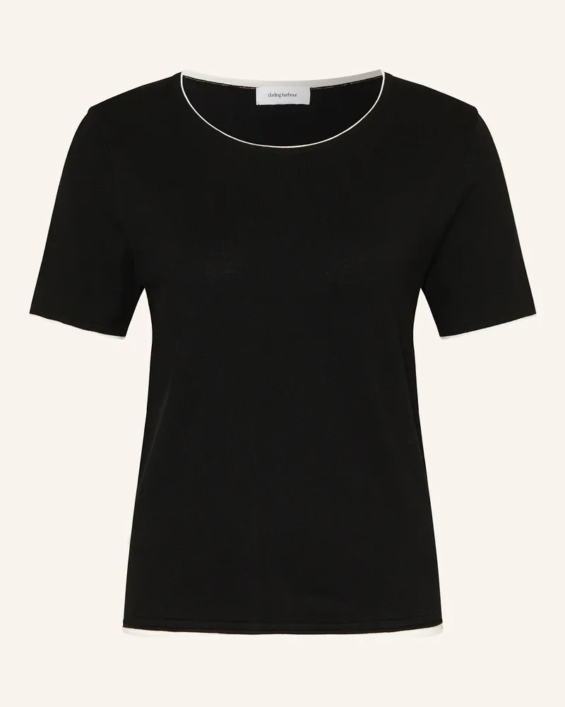Darling Harbour Strickshirt Schwarz