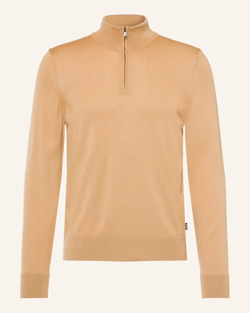 HUGO BOSS Troyer Ebenji beige Beige