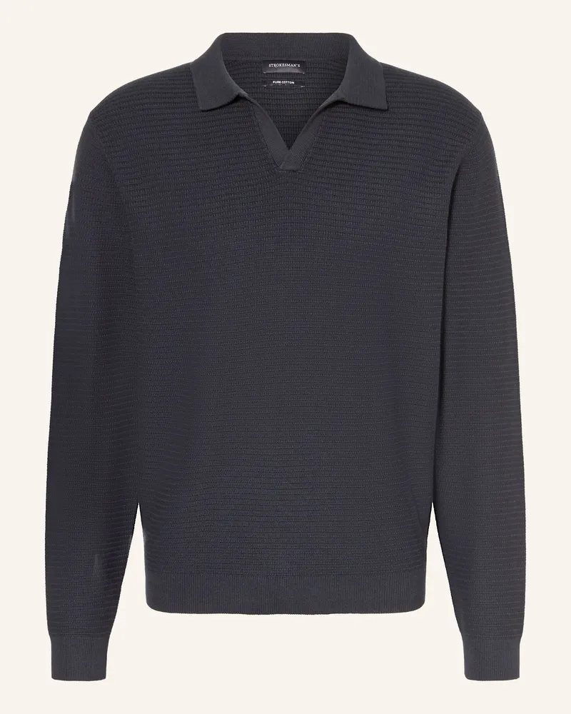 Strokesman's Strokesman Pullover blau Dunkelblau