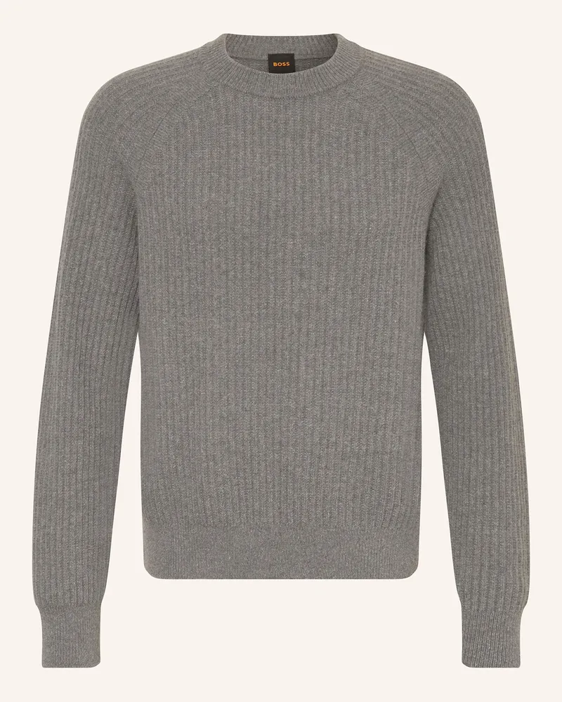 HUGO BOSS Pullover KLACIER Grau