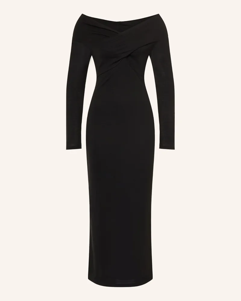 AllSaints Jerseykleid Delta schwarz Schwarz
