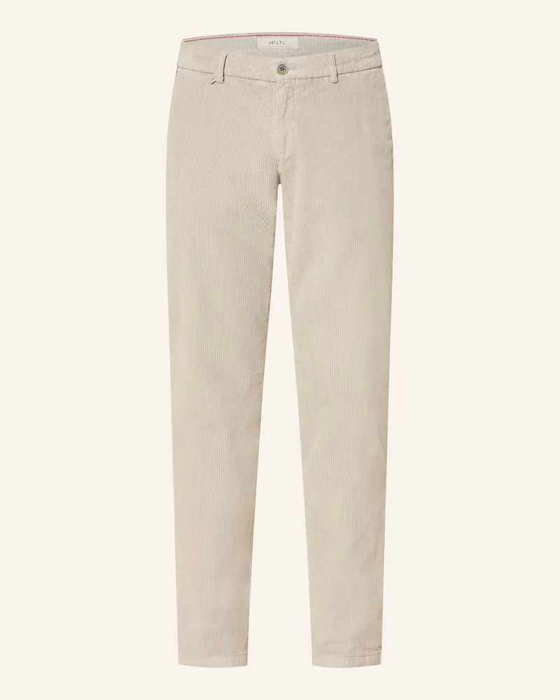 Hiltl Cordchino Slim Fit grau Hellgrau