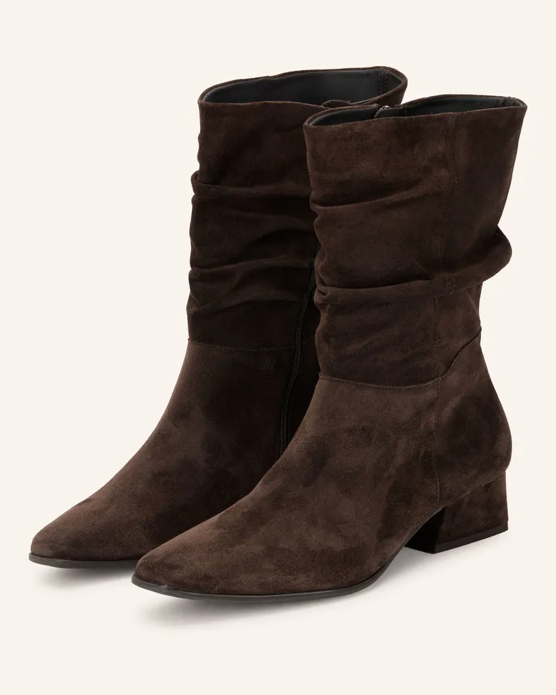 paul green Stiefeletten braun Dunkelbraun