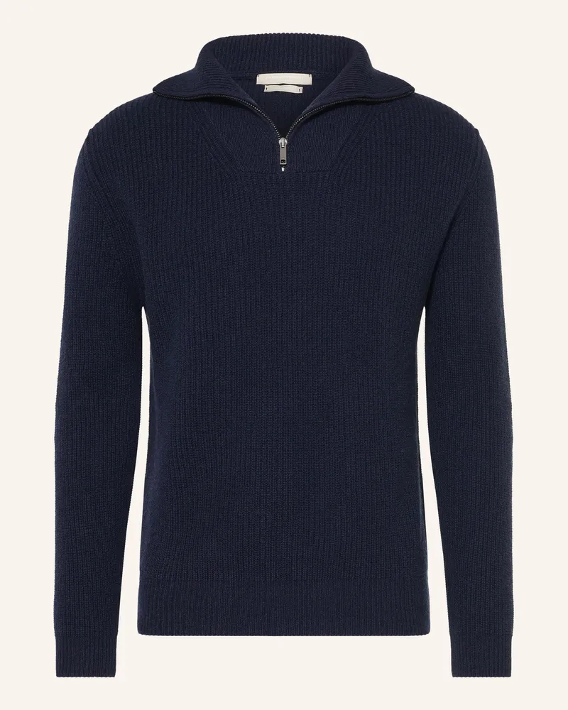 Daniele Fiesoli Cashmere-Troyer blau Dunkelblau