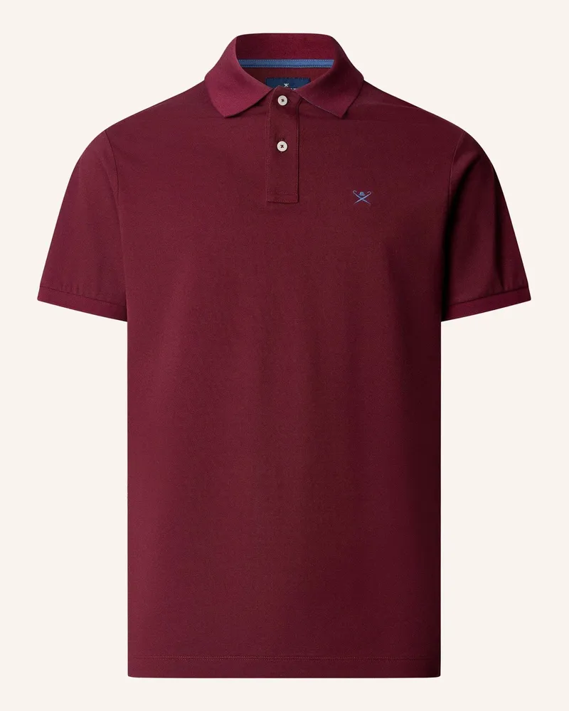 Hackett Poloshirt Slim Fit Logo rot Rot