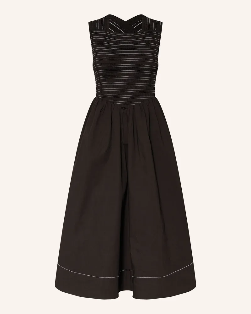 Ganni Kleid Schwarz