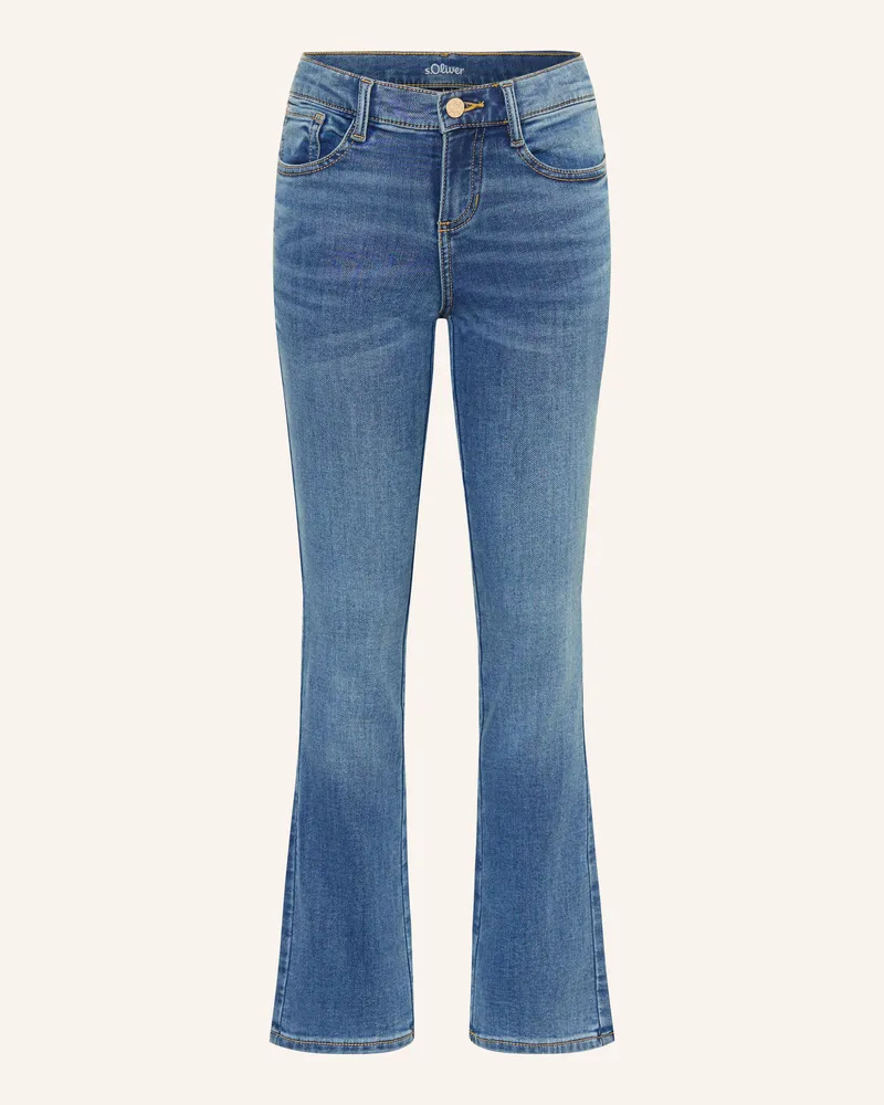 S.Oliver Jeans Flared Fit blau 56z2