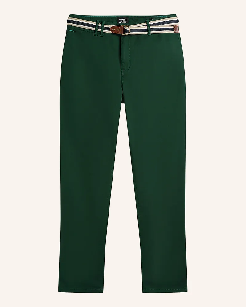 Scotch&Soda Chino Regular Fit gruen Dunkelgrün