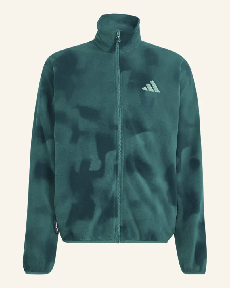 adidas Terrex Multi Climawarm Fleecejacke, Durchgehender Reissverschluss gruen Grün