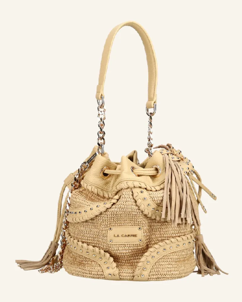 LA CARRIE Taschen La Plage Bucket beige Beige