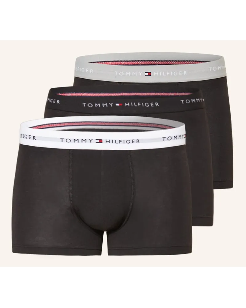 Tommy Hilfiger 3er-Pack Boxershorts Schwarz