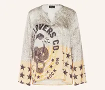 Blusenshirt aus Satin