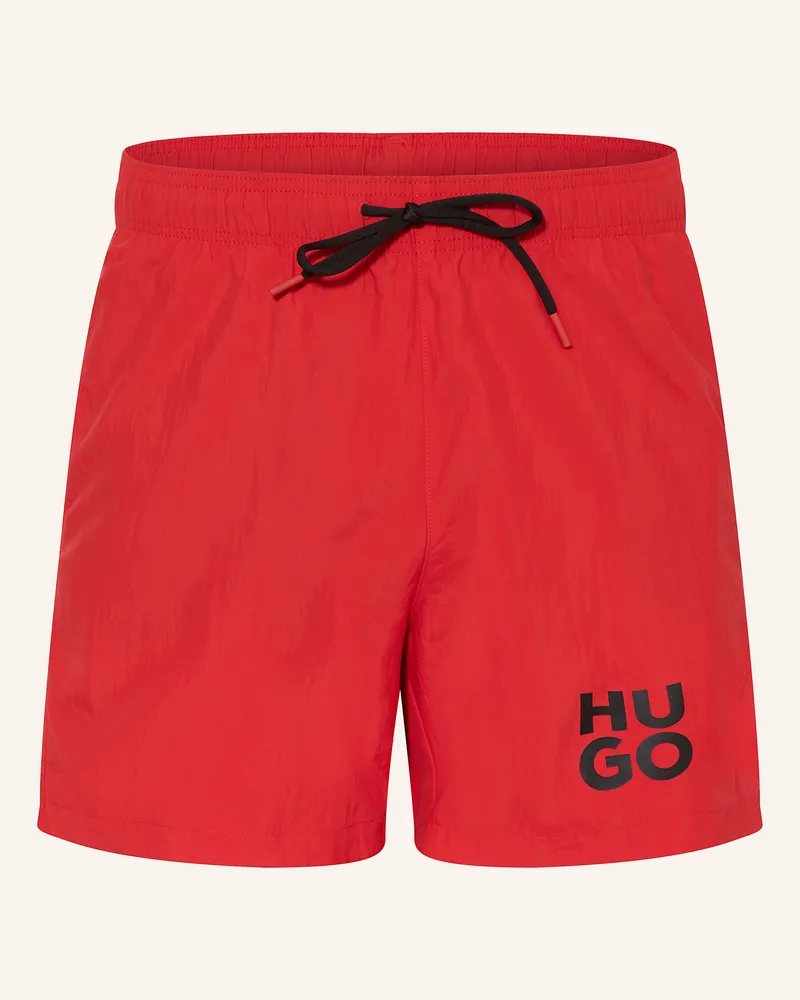 HUGO BOSS Badeshorts PAOLO Rot