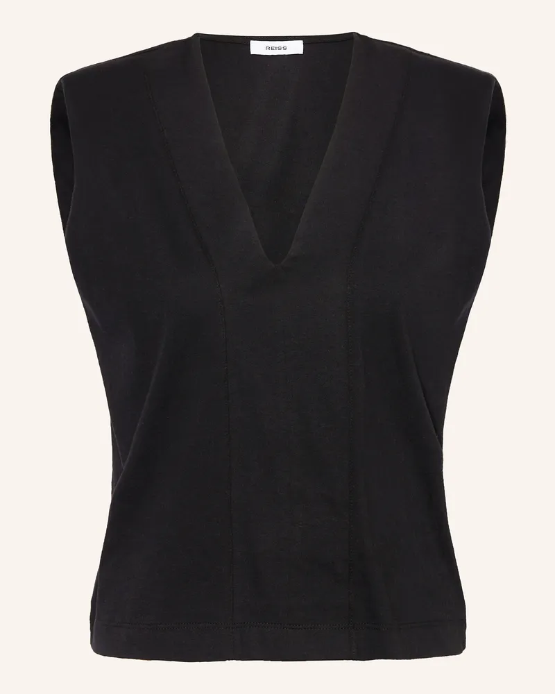 Reiss Top BOXY Schwarz