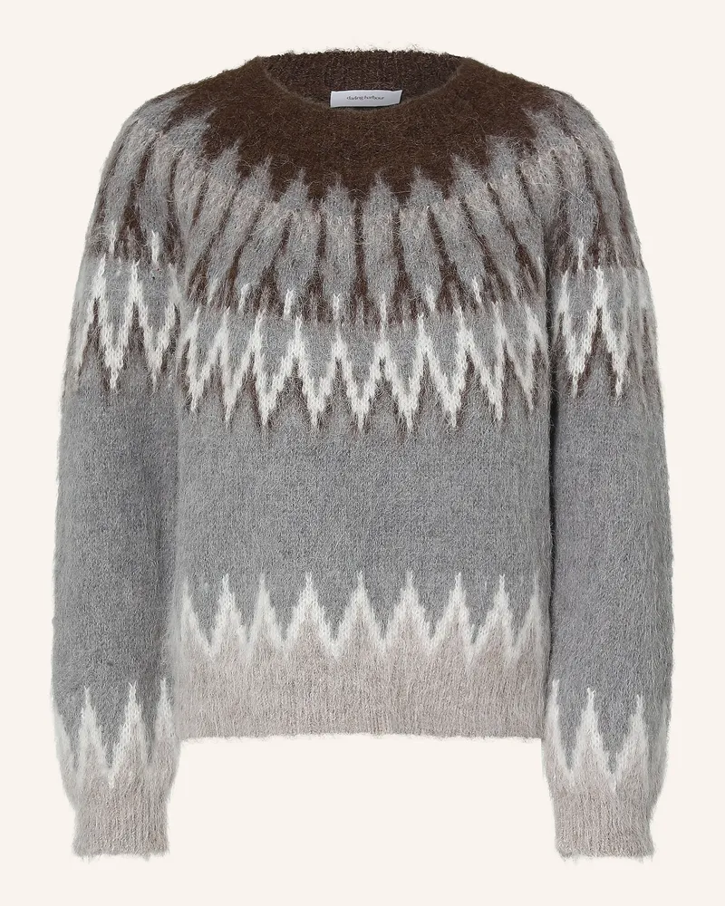 Darling Harbour Pullover Mit Alpaka grau Grey