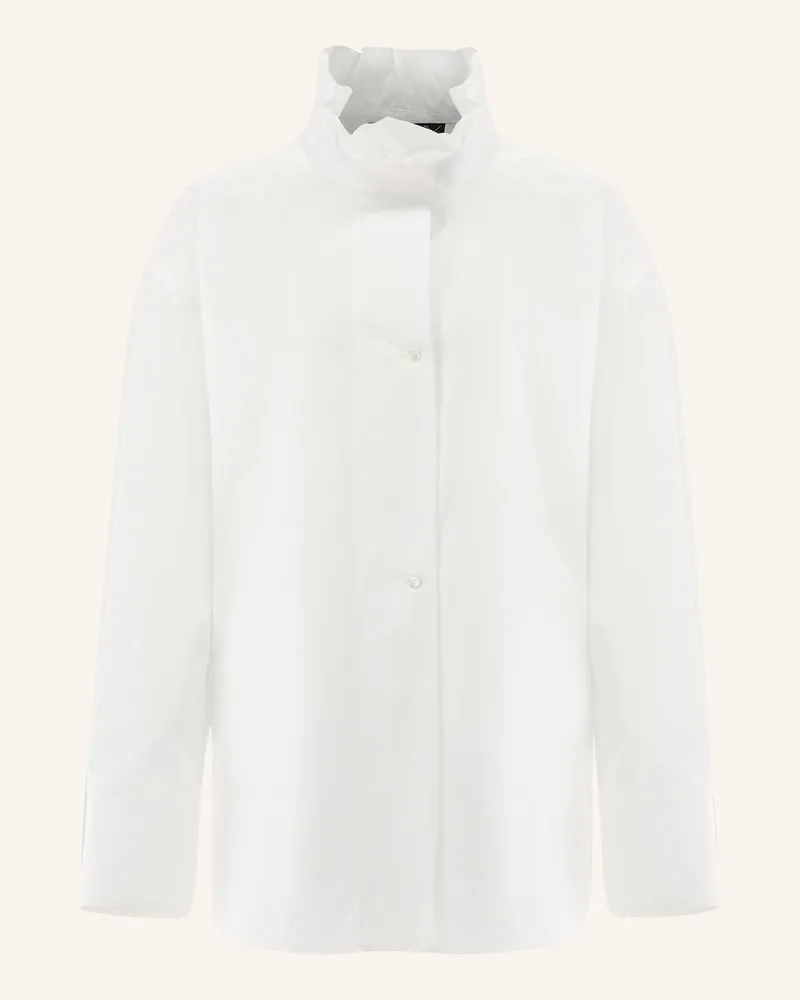 van Laack Bluse Modern Fit weiss Weiss