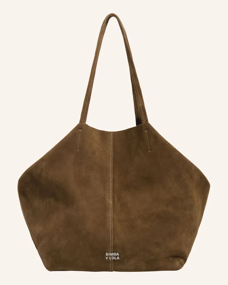 BIMBA Y LOLA Shopper gruen Grün