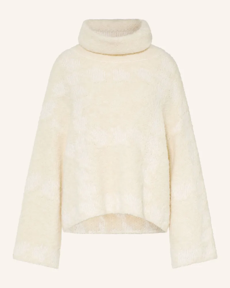 Marc Cain Oversized-Rollkragenpullover weiss 110