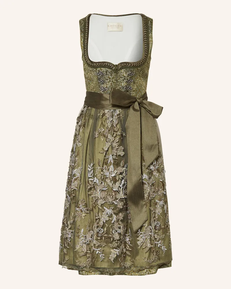 Krüger Dirndl Athina gruen Oliv
