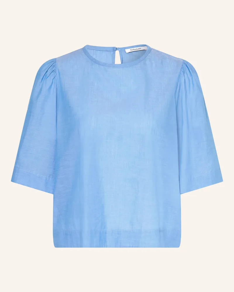 Soluzione Blusenshirt blau Hellblau