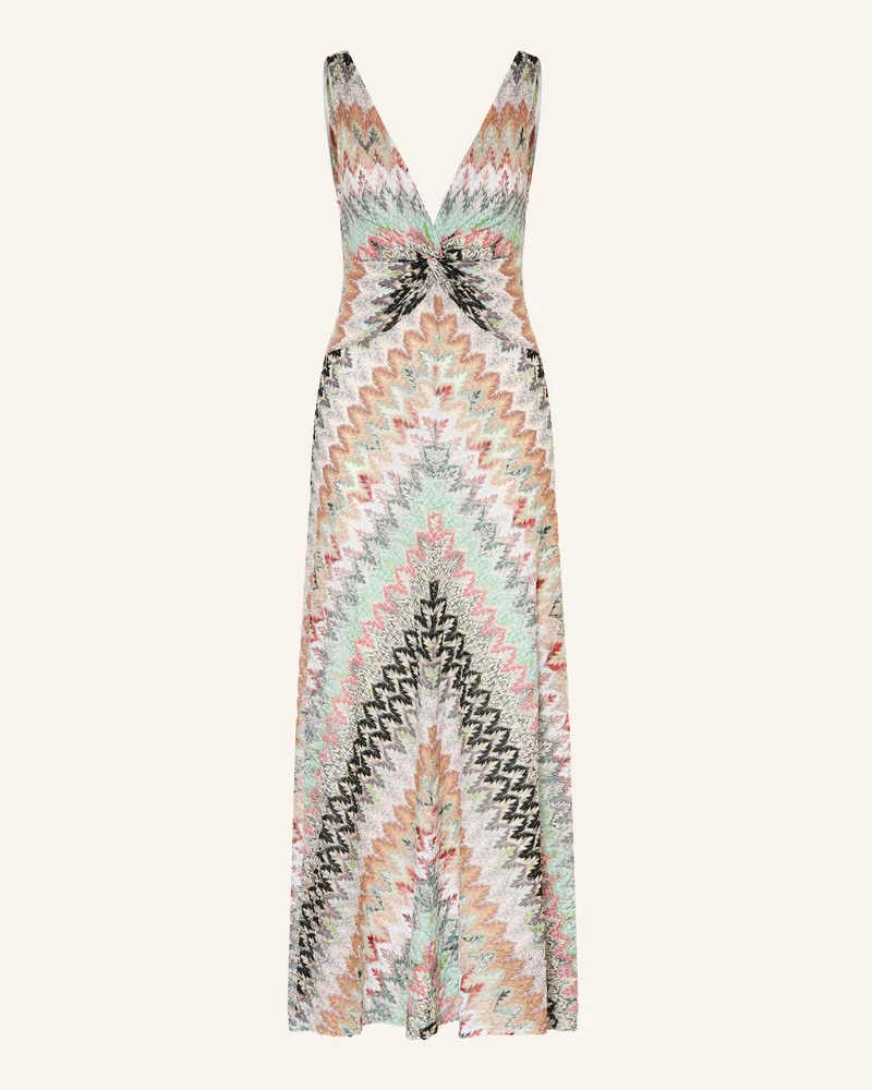 Missoni Strandkleid Mit Glitzergarn weiss Weiss