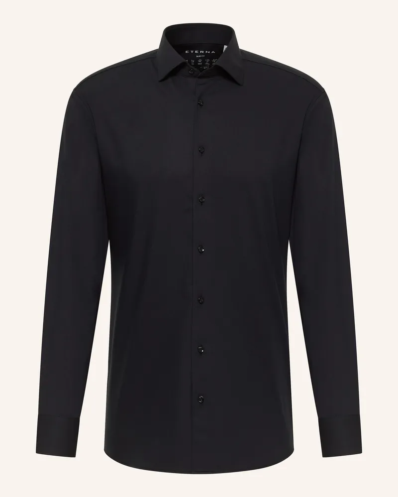Eterna Hemd SLIM FIT Schwarz