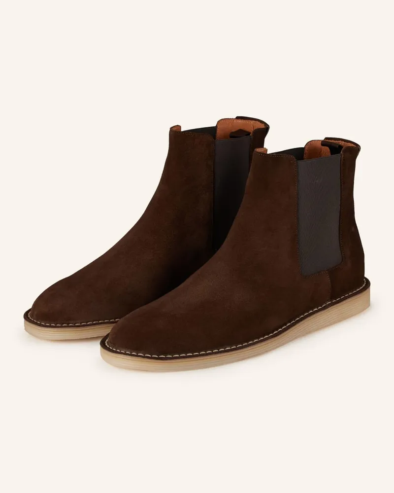 Dolce & Gabbana Chelsea-Boots - DUNKELBRAUN Braun