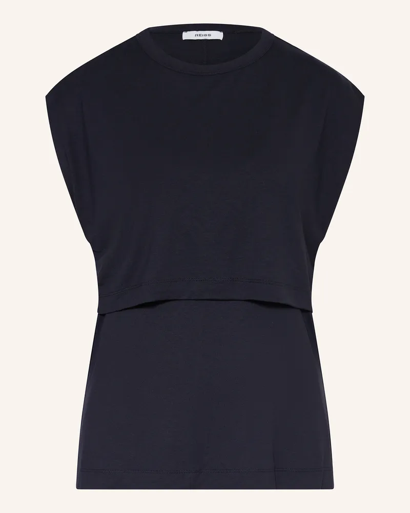 Reiss Top Carmen blau Dunkelblau