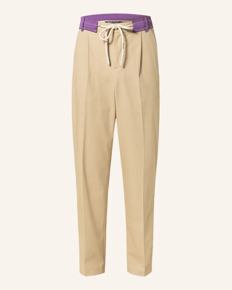 Palm Angels Chino Mit Galonstreifen beige Beige