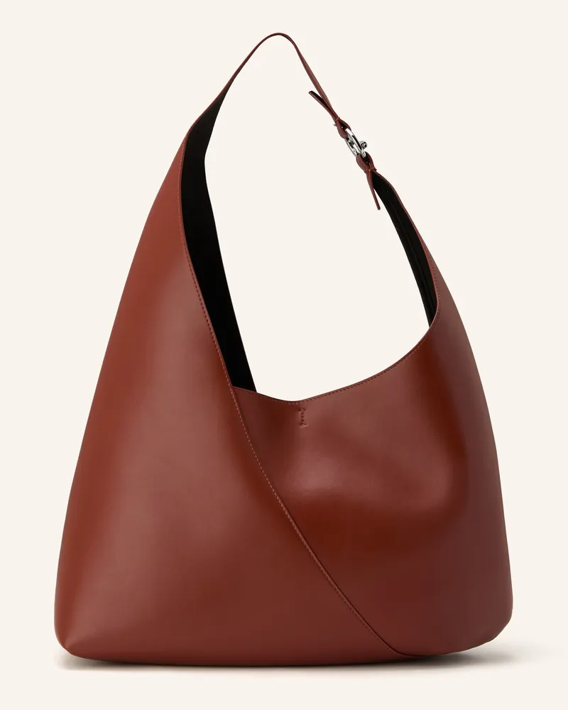 Samsøe & Samsøe Schultertasche Sakaia Mit Pouch rot Braun