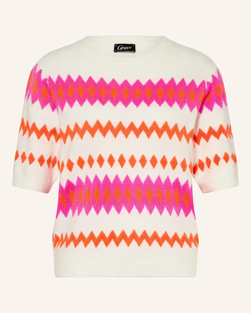 Grace Strickshirt Ecru