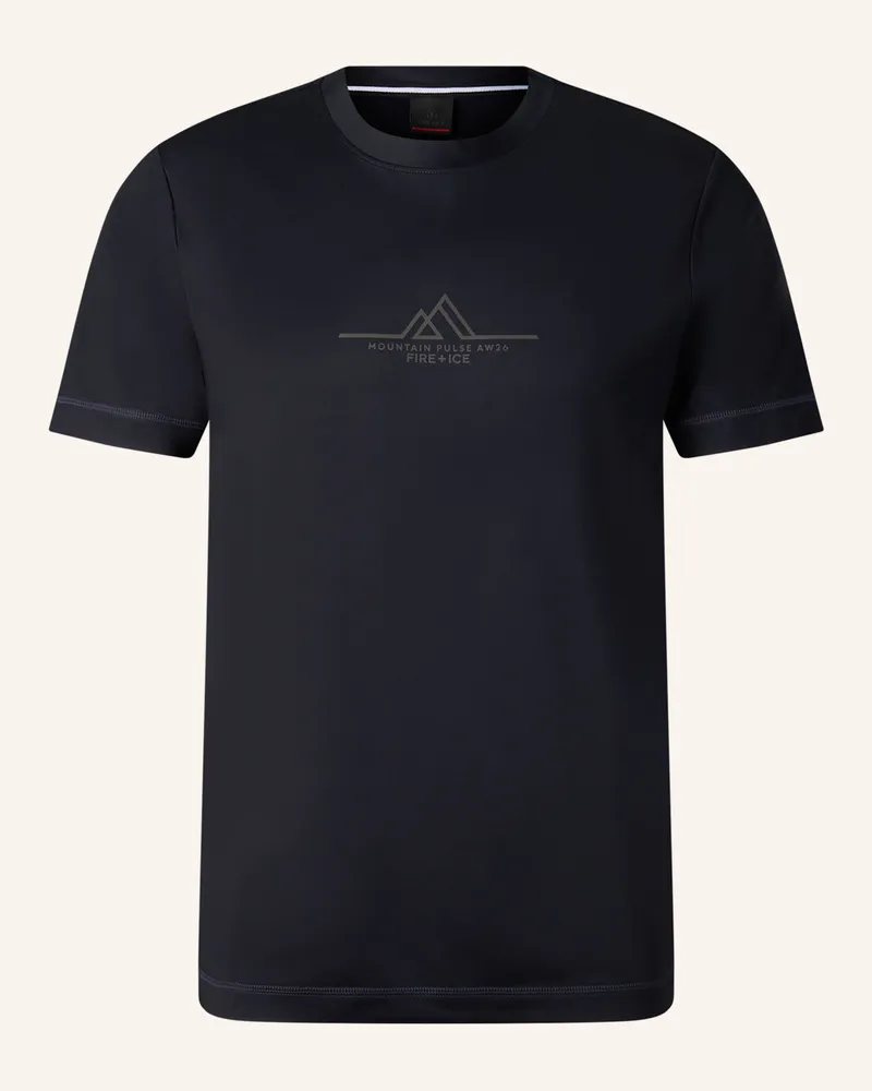 Bogner Fire & Ice Baumwoll-T-Shirt Gerad blau Dunkelblau