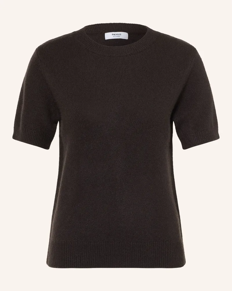 Reiss Strickshirt Stevie Aus Cashmere braun Dunkelbraun
