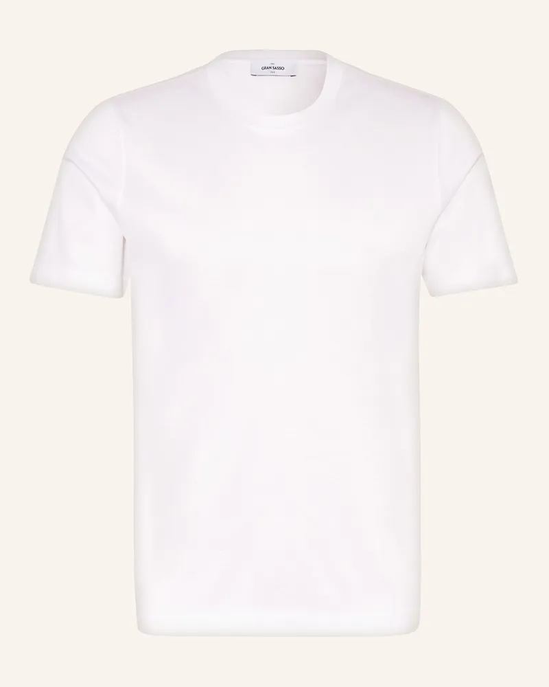 Gran Sasso T-Shirt weiss Weiss