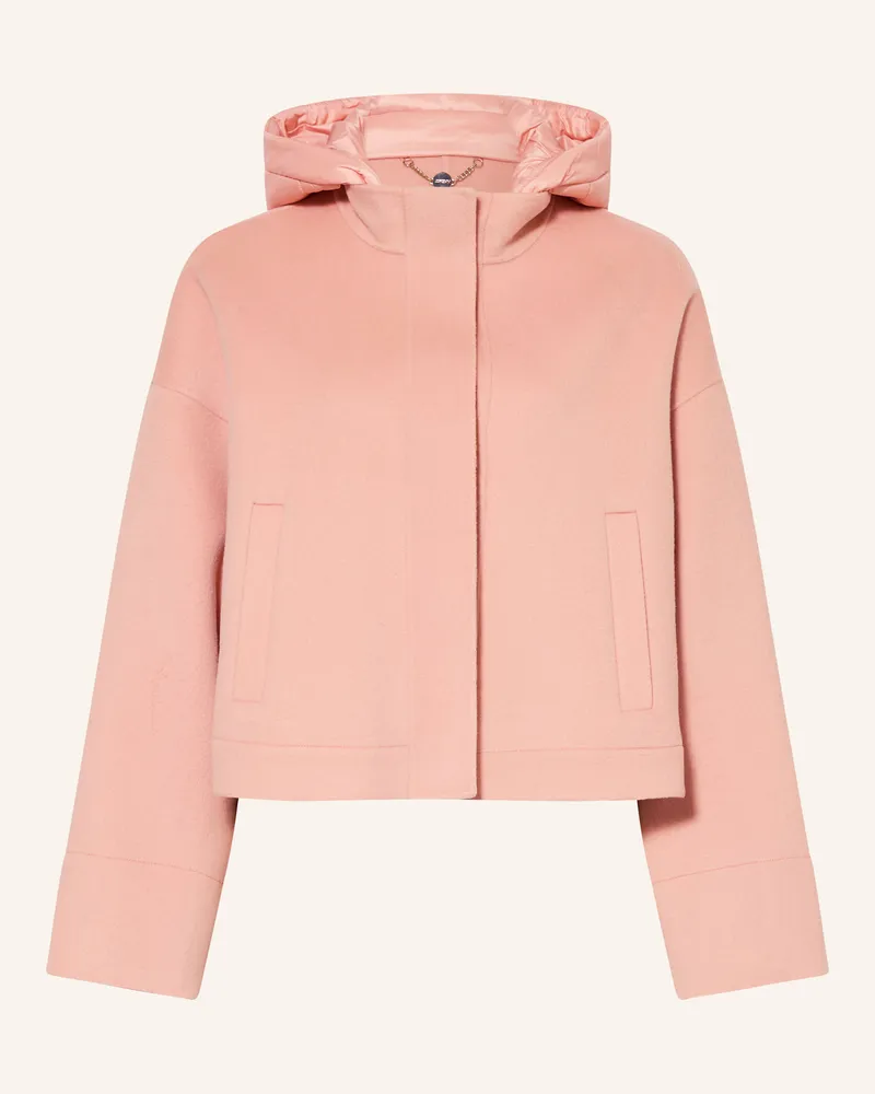 Marc Cain Jacke Im Materialmix rosa 217